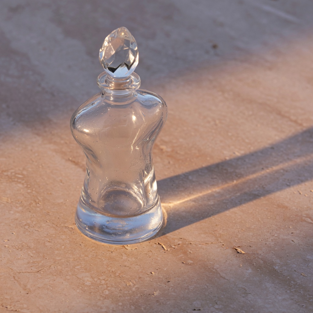 Sculptural perfume study